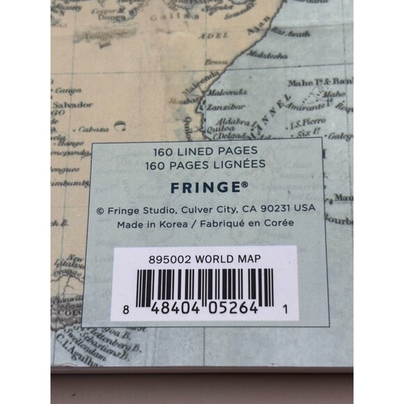 Travel Journal by Knock Knock for Trip Planning+ Fringe Notebook for Journaling - Picture 15 of 15